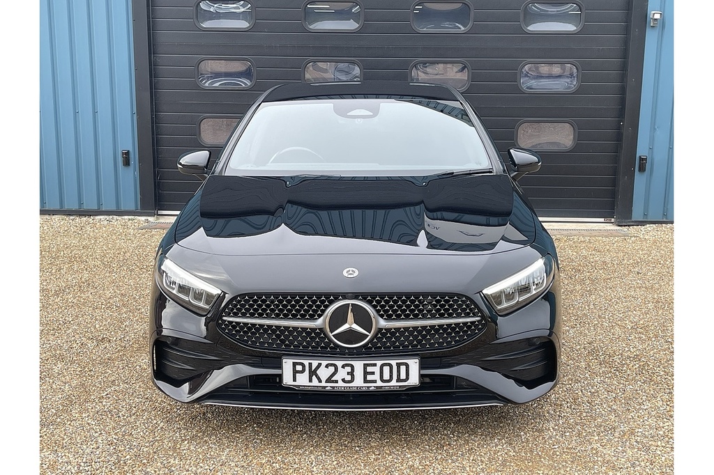 Mercedes-Benz A Class A200h Mhev Amg Line 2023 U2421 Ulez PK23EOD Black #2