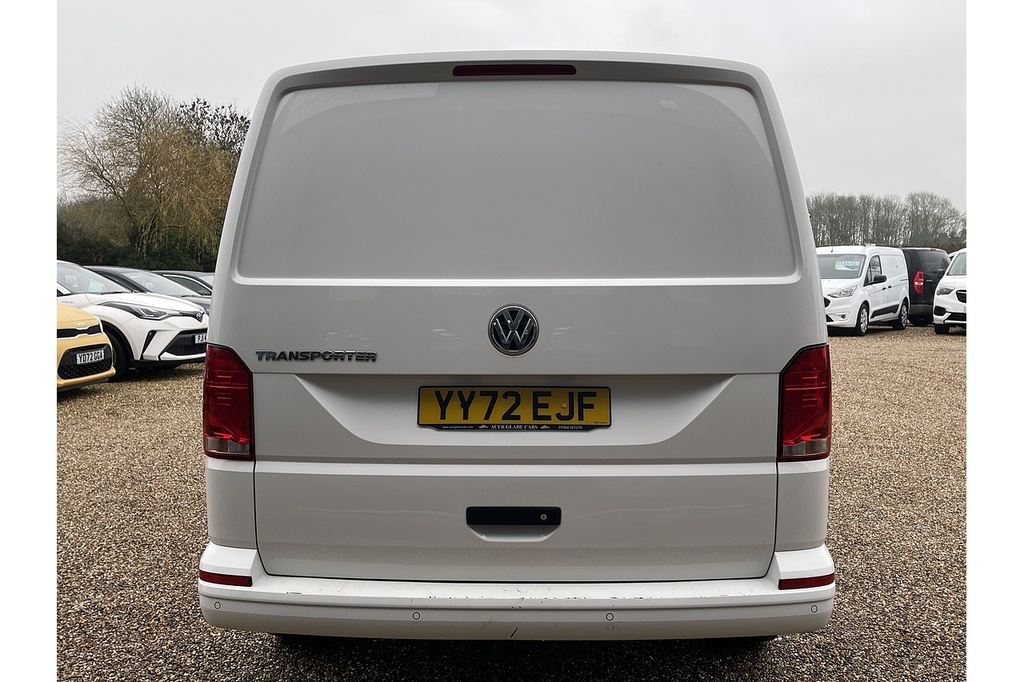Volkswagen Transporter Tdi T30 Highline 2022 U2473 Ulez YY72EJF White #6