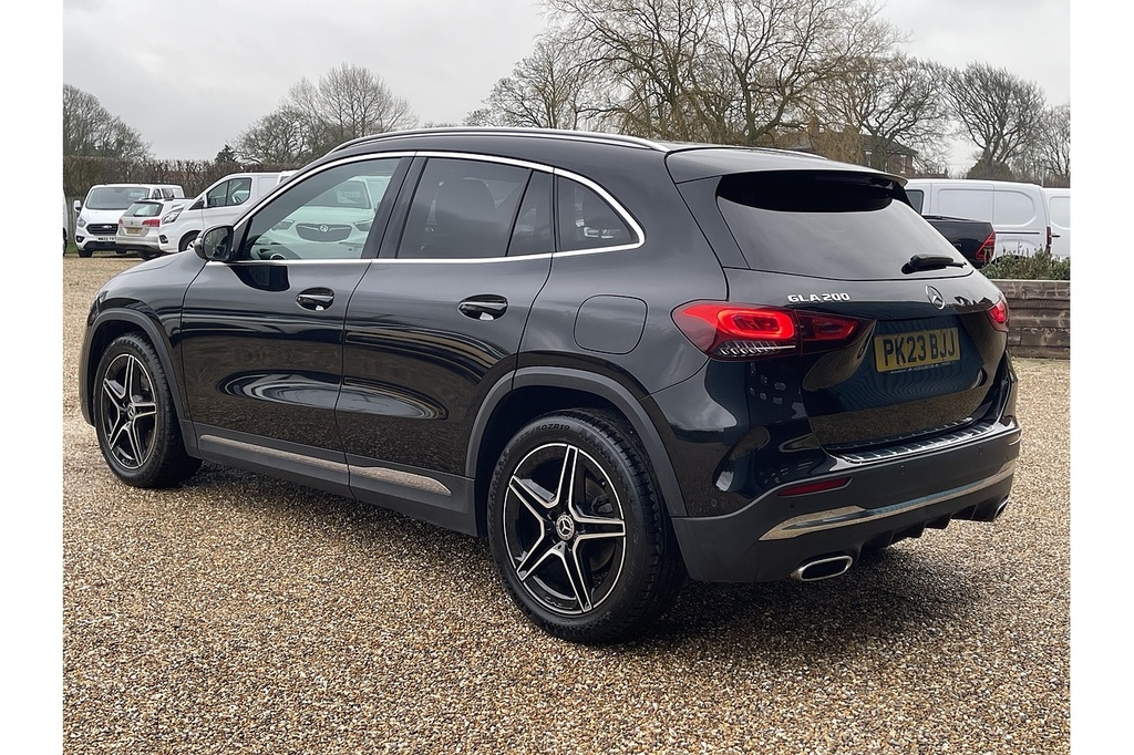 Mercedes-Benz GLA Class Gla200 Amg Line 2023 U2490 Ulez PK23BJJ Black #6