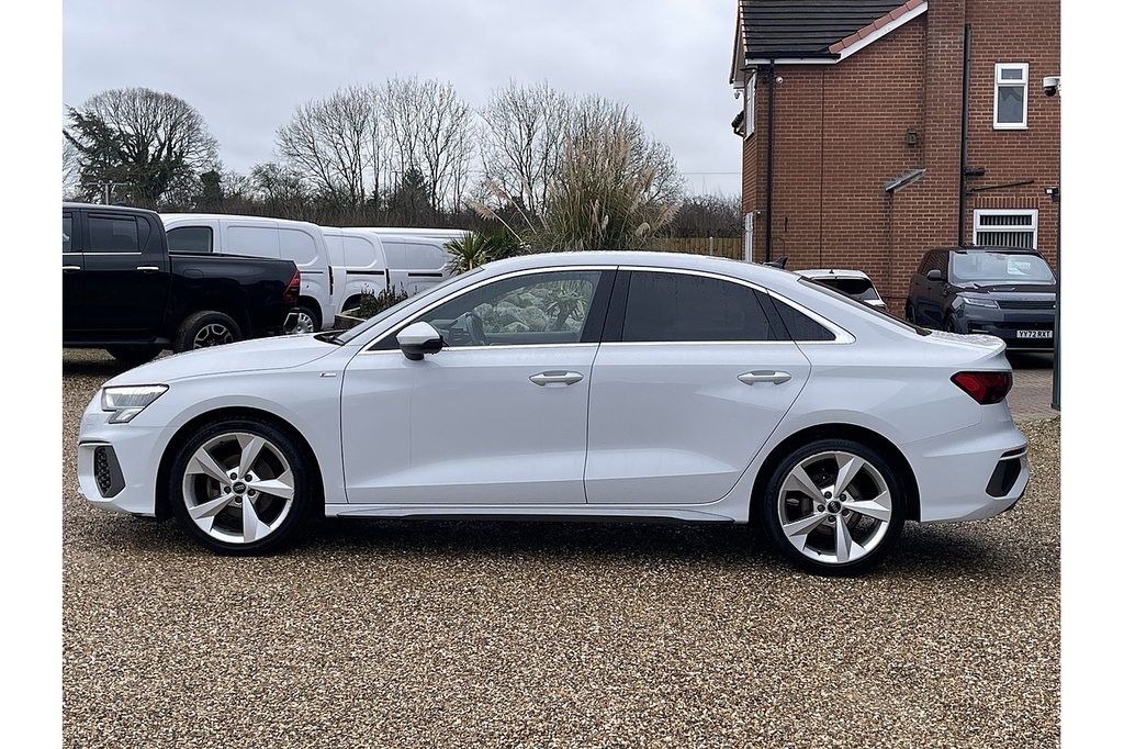 Audi A3 Tfsi S Line 2023 U2492 Ulez KE23WVC White #3