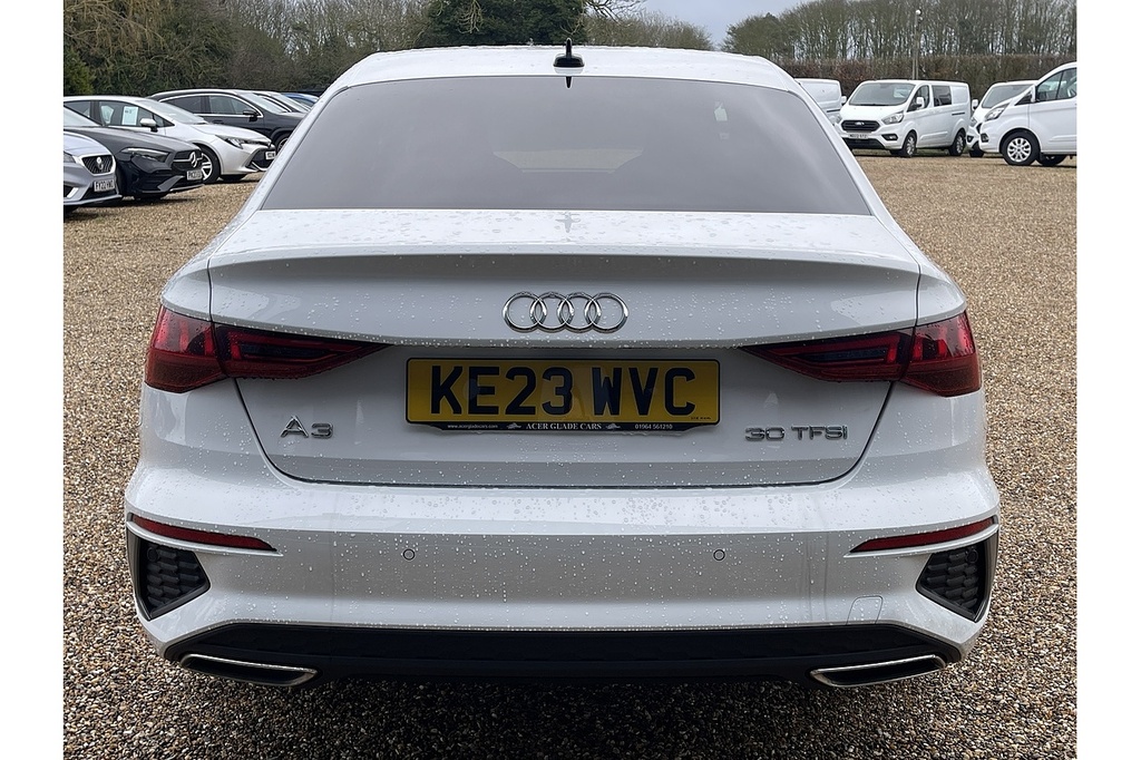 Audi A3 Tfsi S Line 2023 U2492 Ulez KE23WVC White #5