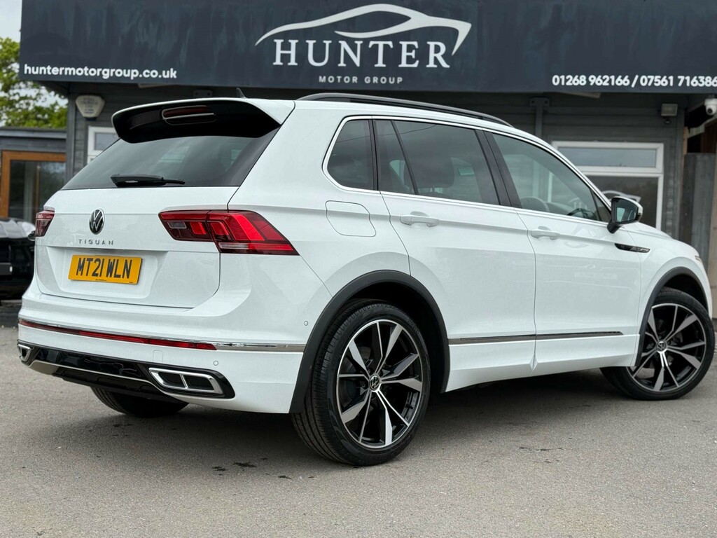 Volkswagen Tiguan R-line Tsi MT21WLN White #3