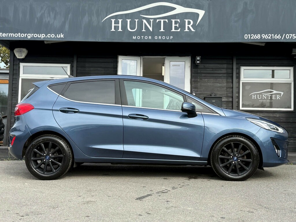 Ford Fiesta Titanium T AJ19YJD Blue #5
