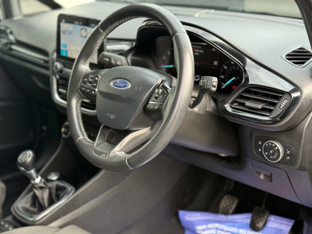 Ford Fiesta Titanium T AJ19YJD Blue #4