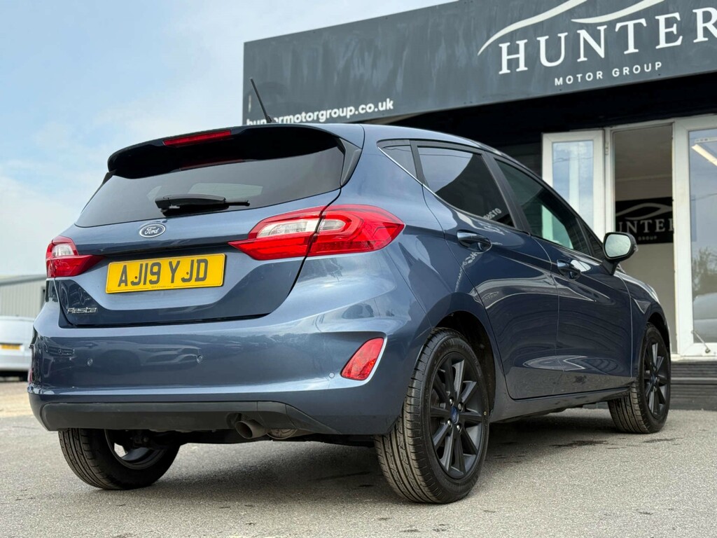 Ford Fiesta Titanium T AJ19YJD Blue #2