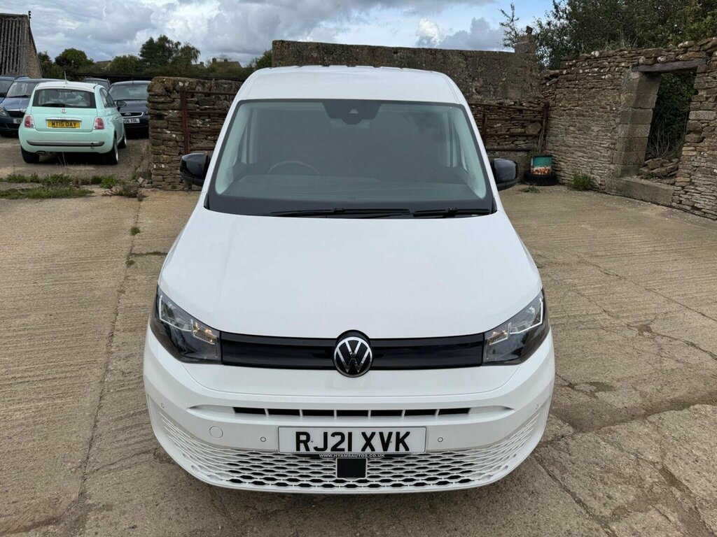 Volkswagen Caddy Panel Van 2.0 Tdi C20 Commerce Pro Dsg Swb Euro 6 RJ21XVK White #2