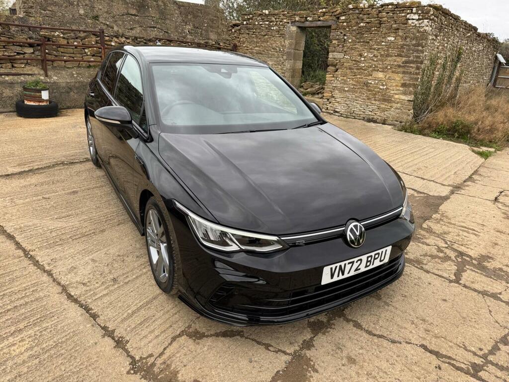 Volkswagen Golf Hatchback 1.5 Tsi R-line Euro 6 Ss 202272 VN72BPU Black #2