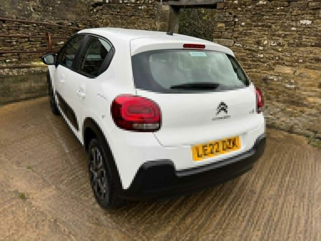 Citroen C3 Hatchback 1.2 Puretech Sense Euro 6 Ss 202 LE22DZK White #4