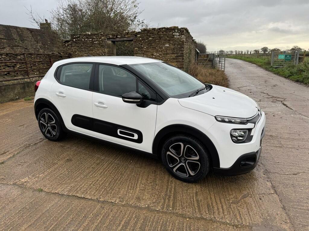 Citroen C3 Hatchback 1.2 Puretech Sense Euro 6 Ss 202 LE22DZK White #6