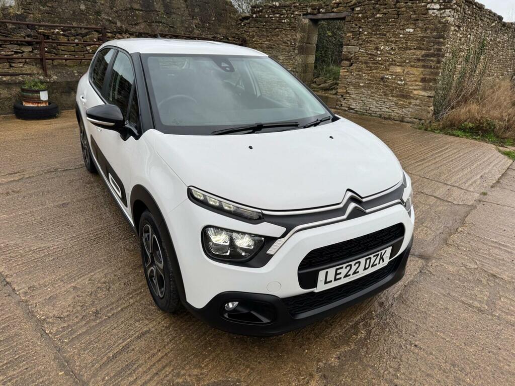 Citroen C3 Hatchback 1.2 Puretech Sense Euro 6 Ss 202 LE22DZK White #5