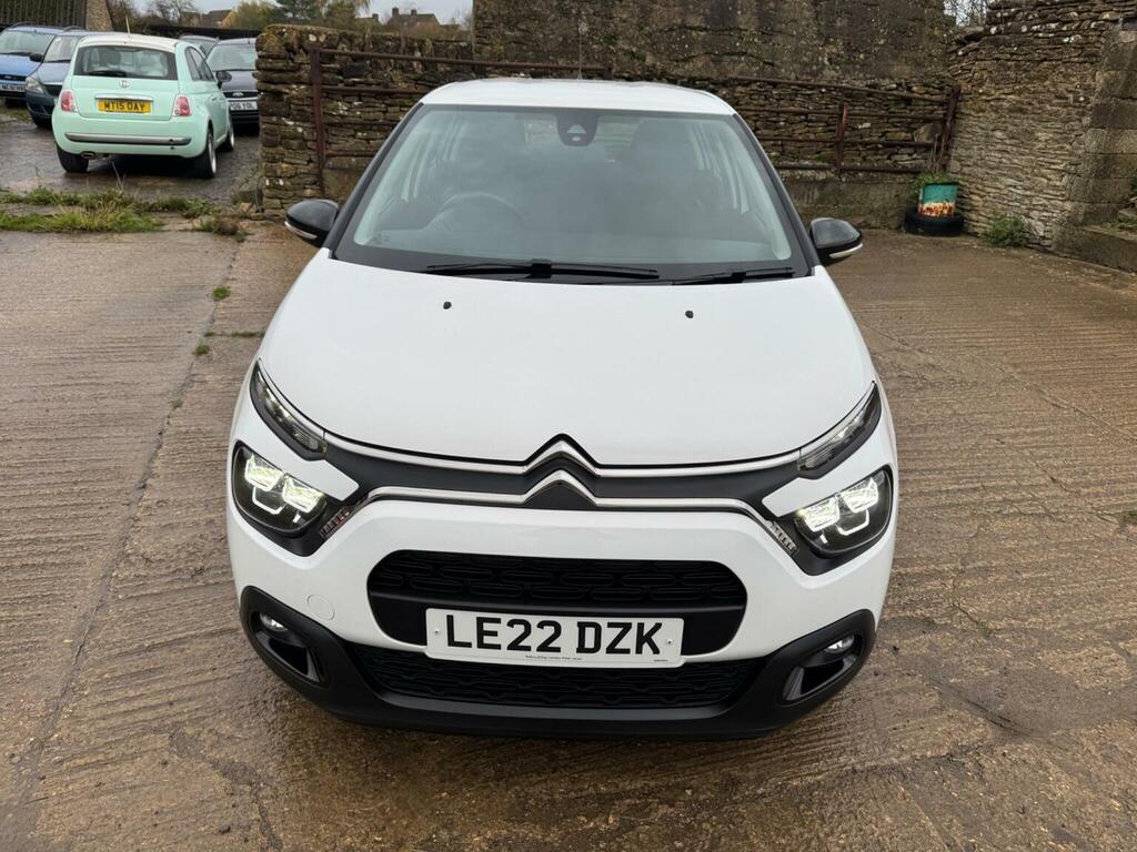 Citroen C3 Hatchback 1.2 Puretech Sense Euro 6 Ss 202 LE22DZK White #2