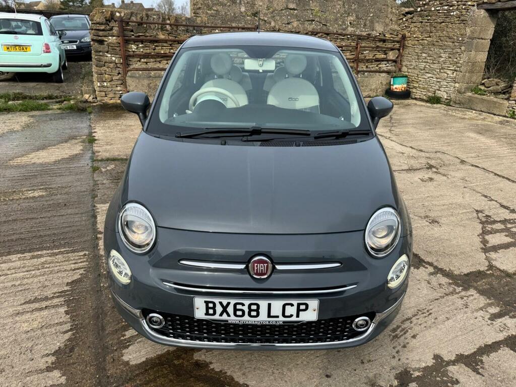 Fiat 500 Hatchback 1.2 Lounge Euro 6 Ss 201868 BX68LCP Grey #2