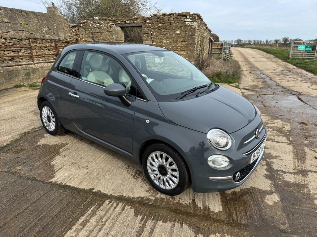 Fiat 500 Hatchback 1.2 Lounge Euro 6 Ss 201868 BX68LCP Grey #5