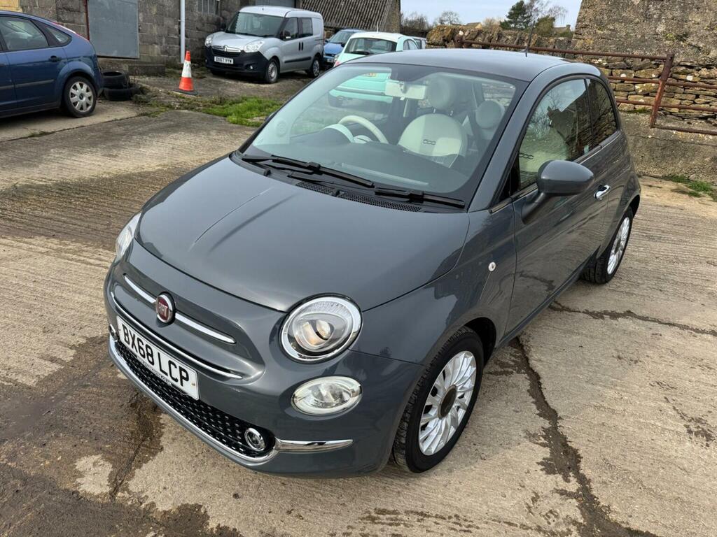 Fiat 500 Hatchback 1.2 Lounge Euro 6 Ss 201868 BX68LCP Grey #3