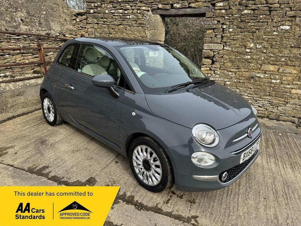 Fiat 500 Hatchback 1.2 Lounge Euro 6 Ss 201868 Grey