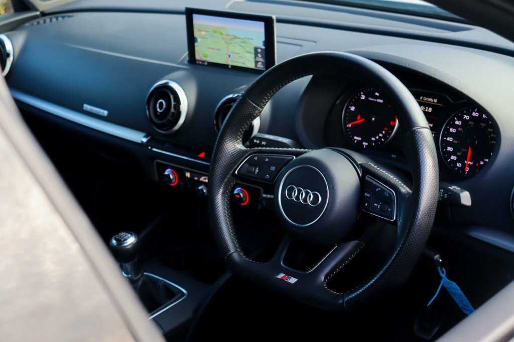 Audi A3 2L S Line KV66KHK White #2