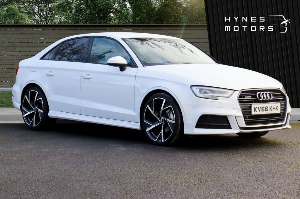 Audi A3 2L S Line White