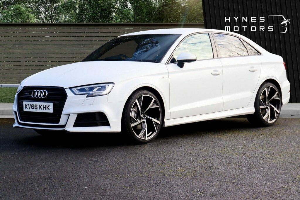 Audi A3 2L S Line KV66KHK White #5