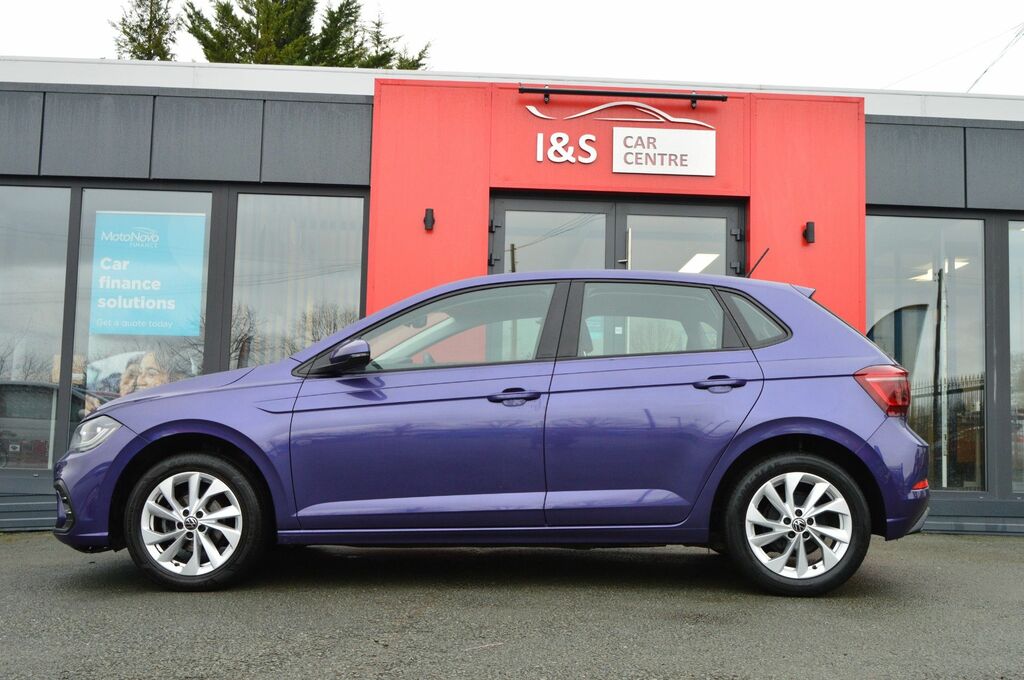 Volkswagen Polo Tsi Style Hatchback KY22XSU Purple #3