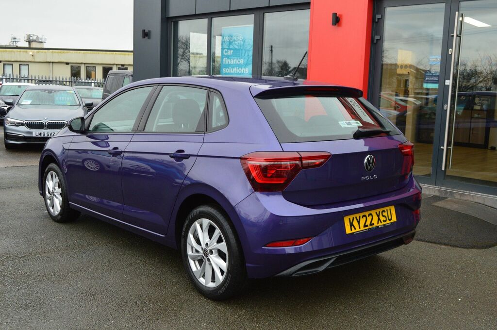 Volkswagen Polo Tsi Style Hatchback KY22XSU Purple #5