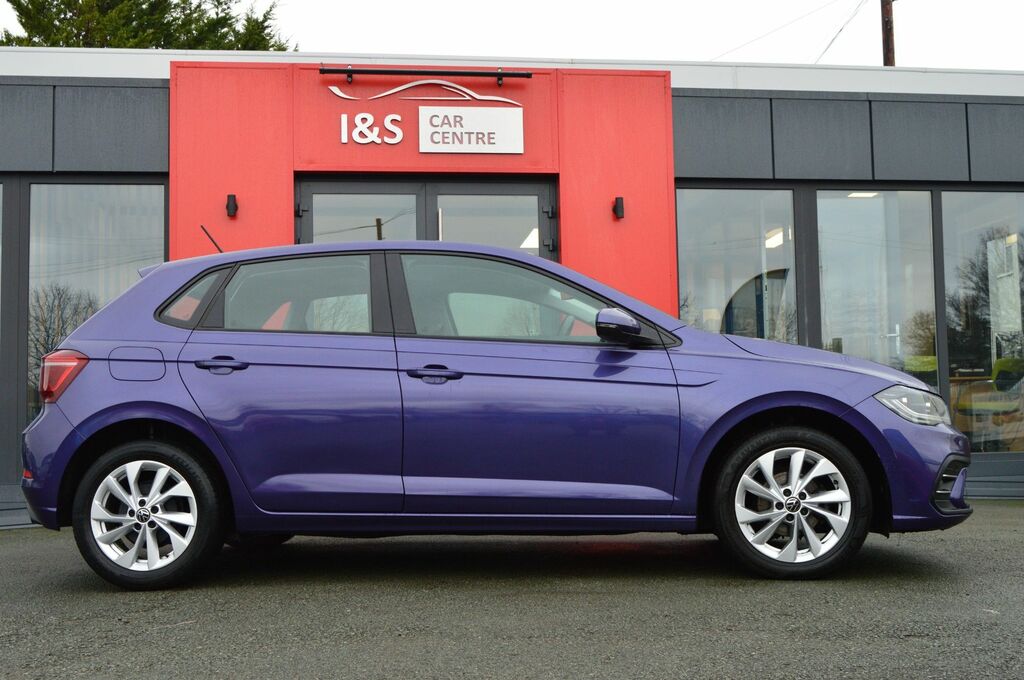 Volkswagen Polo Tsi Style Hatchback KY22XSU Purple #2