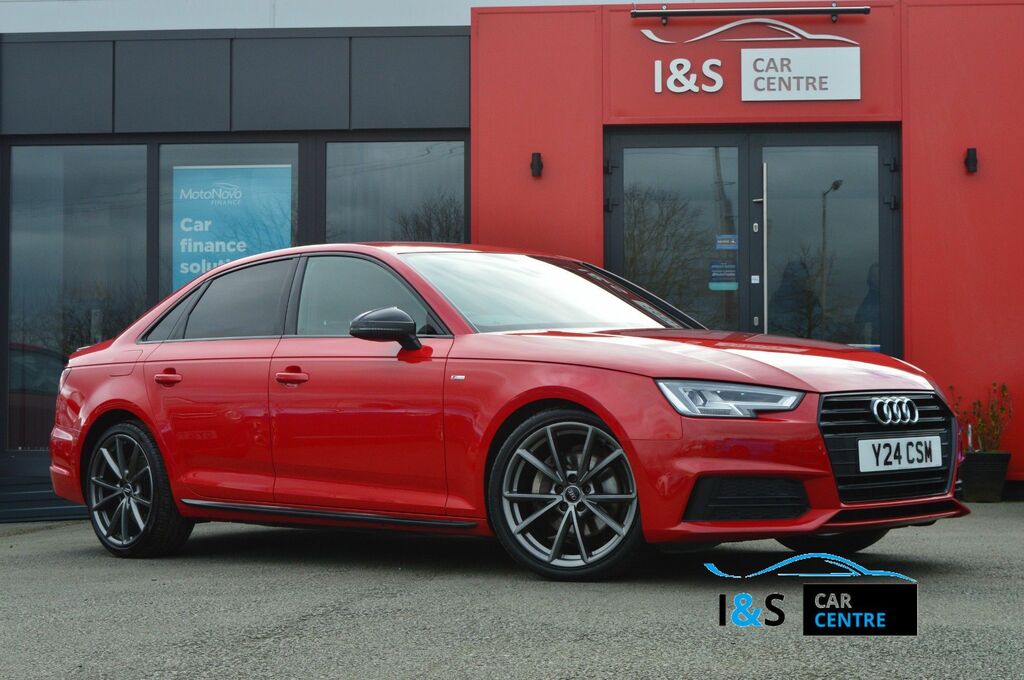 Audi A4 Tdi 35 Black Edition Red