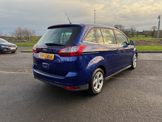 Ford Grand C-Max 1.6 Tdci Zetec ND63WSK Blue #4