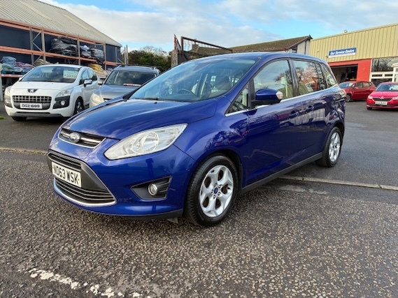 Ford Grand C-Max 1.6 Tdci Zetec ND63WSK Blue #2