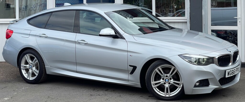 BMW 3 Series 2.0 M Sport Gt Euro 6 Ss 190 WG66FPX Silver #3