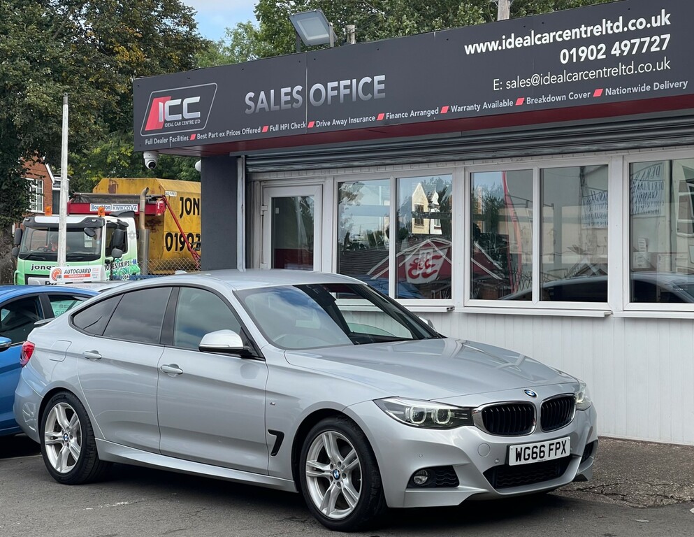 BMW 3 Series 2.0 M Sport Gt Euro 6 Ss 190 WG66FPX Silver #4