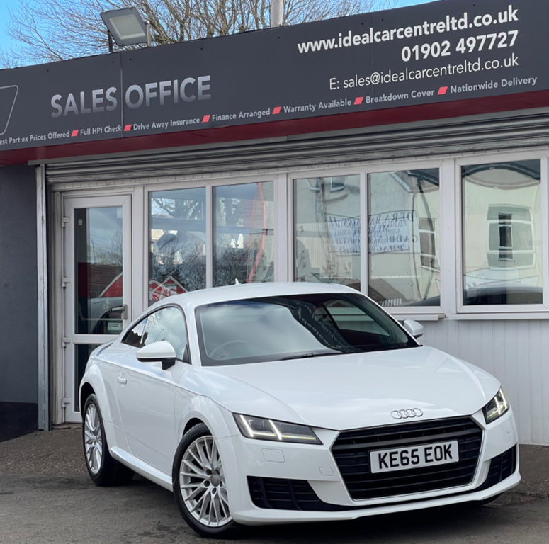 Audi TT 2.0 Tdi Ultra Sport Coupe Euro 6 White