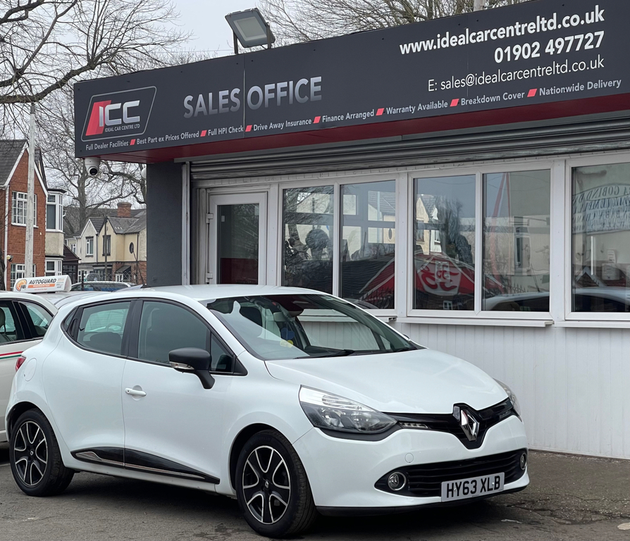 Renault Clio 0.9 Tce Dynamique Medianav Hatchback Ma HY63XLB White #5