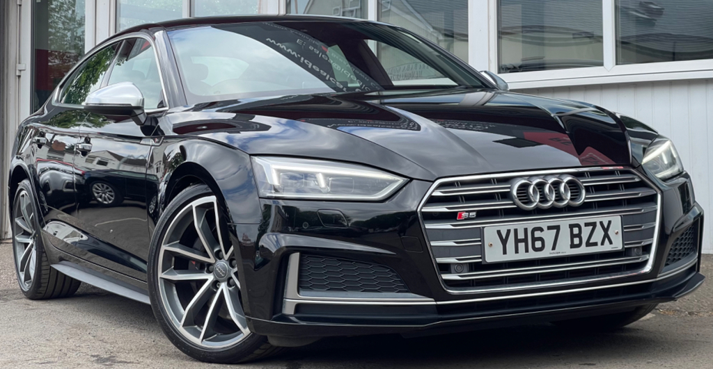 Audi S5 3.0 Tfsi V6 Sportback Tiptronic Quattro YH67BZX Black #2