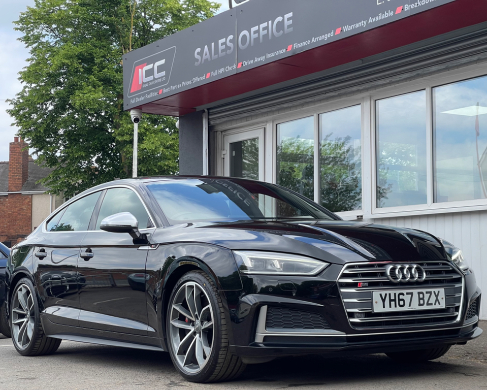 Audi S5 3.0 Tfsi V6 Sportback Tiptronic Quattro YH67BZX Black #5