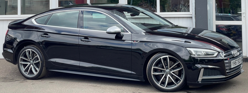 Audi S5 3.0 Tfsi V6 Sportback Tiptronic Quattro YH67BZX Black #3