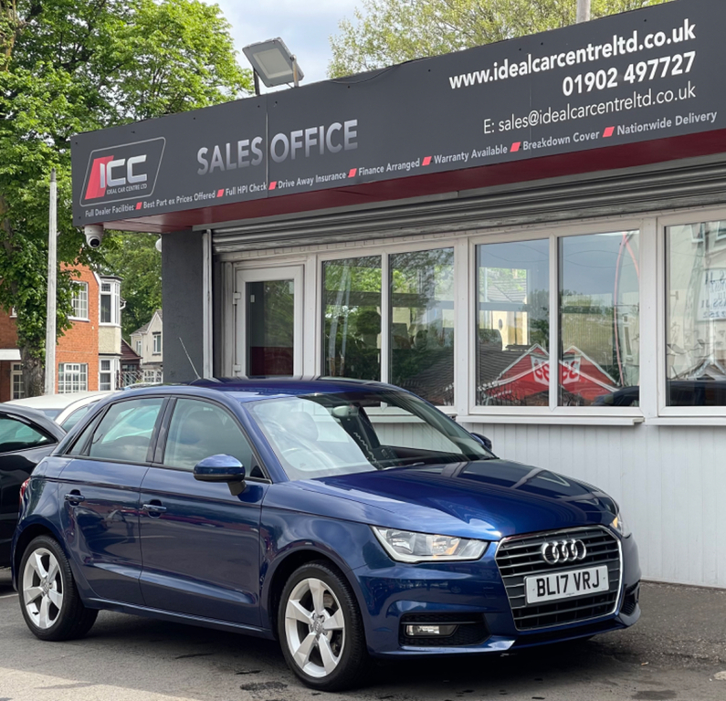 Audi A1 1.4 Tfsi Sport Sportback S Tronic Euro BL17VRJ Blue #6