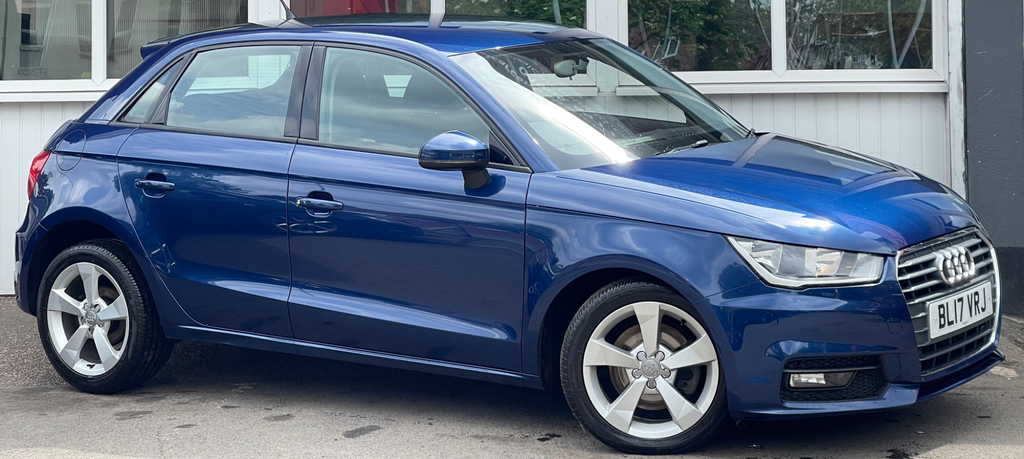 Audi A1 1.4 Tfsi Sport Sportback S Tronic Euro BL17VRJ Blue #4