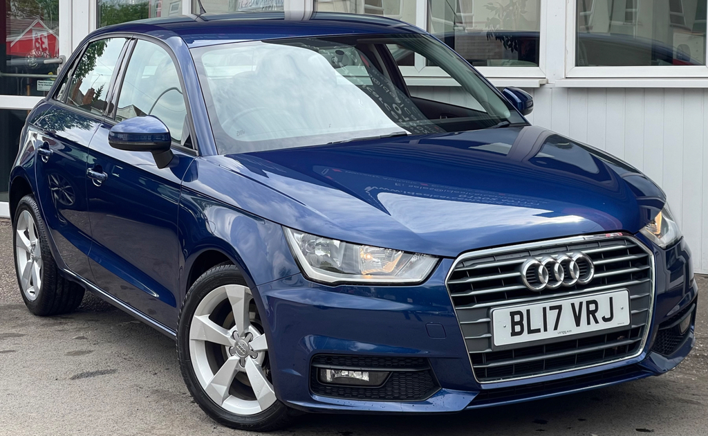Audi A1 1.4 Tfsi Sport Sportback S Tronic Euro BL17VRJ Blue