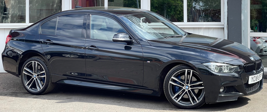 BMW 3 Series 2.0 M Sport Shadow Edition Saloon YC18EFP Black #3