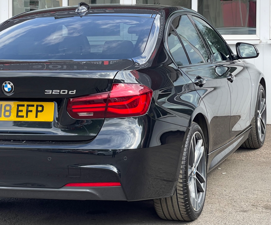 BMW 3 Series 2.0 M Sport Shadow Edition Saloon YC18EFP Black #4