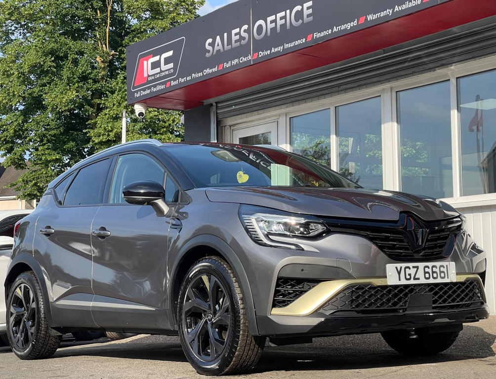 Renault Captur 1.6 E-tech Engineered Suv Hybrid E YGZ6661 Grey #6