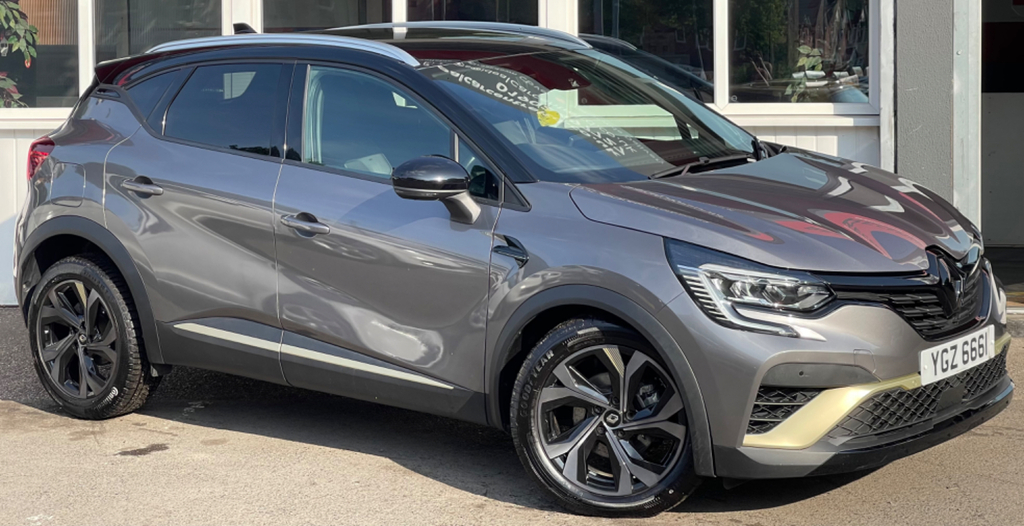Renault Captur 1.6 E-tech Engineered Suv Hybrid E YGZ6661 Grey #3