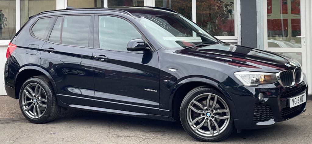 BMW X3 2.0 20D M Sport Suv Xdrive Euro 6 YG15HZT Black #4