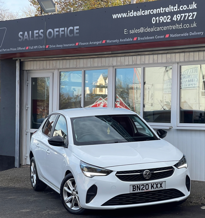 Vauxhall Corsa 1.2 Turbo Se Nav Premium Hatchback Manu White