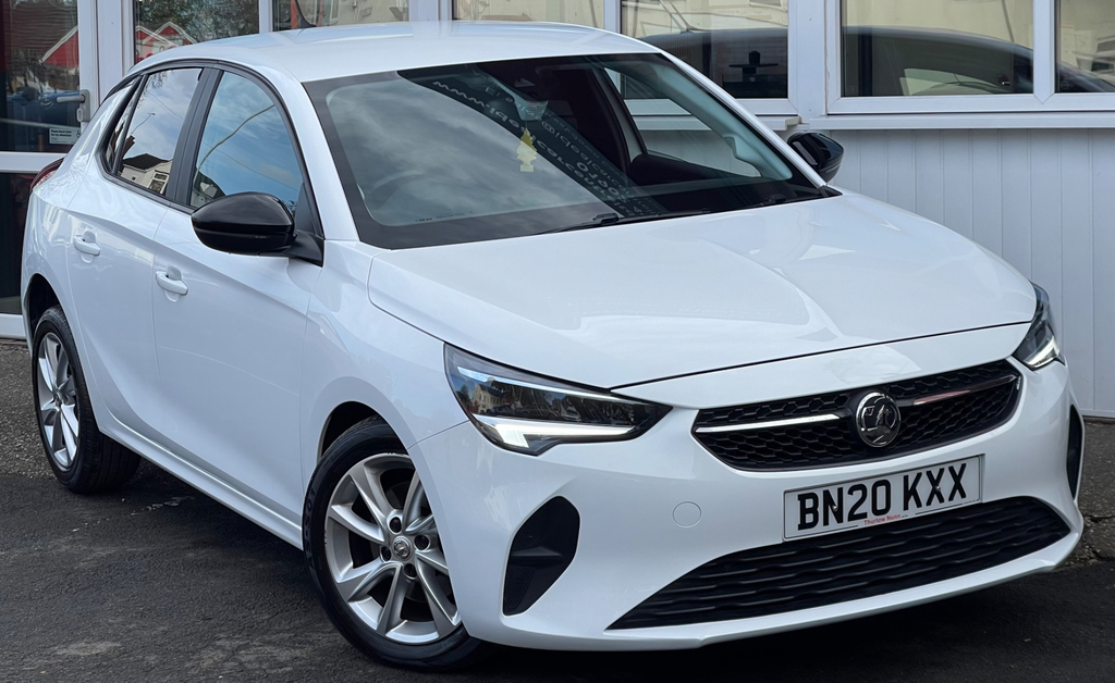 Vauxhall Corsa 1.2 Turbo Se Nav Premium Hatchback Manu BN20KXX White #3