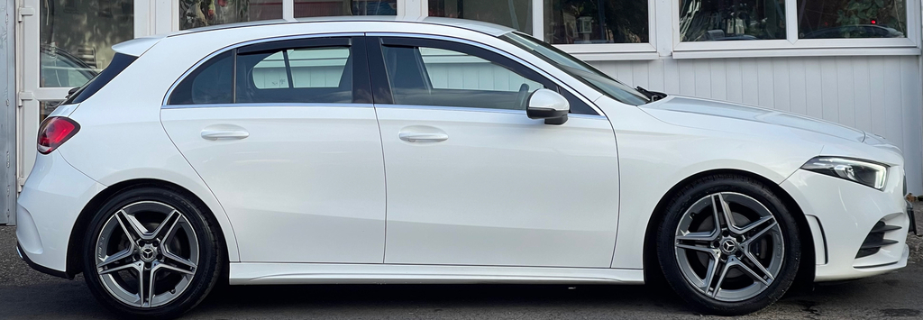 Mercedes-Benz A Class 1.5 Amg Line Hatchback 7G-dct Euro 6 S WH18AOZ White #4