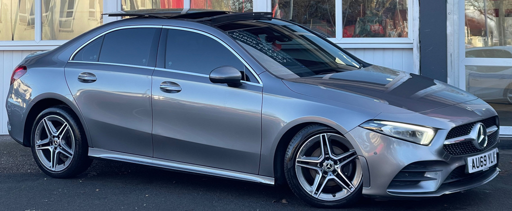 Mercedes-Benz A Class 1.5 Amg Line Premium Plus Saloon 7G-d AU69YLV Grey #4