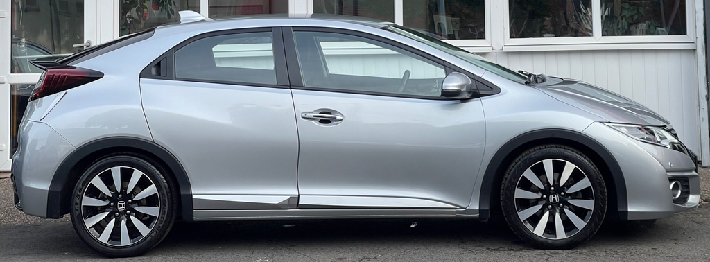 Honda Civic 1.4 I-vtec Se Plus Navi Hatchback Man Silver #5