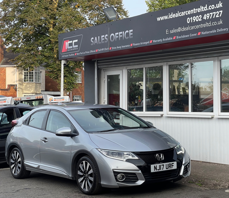 Honda Civic 1.4 I-vtec Se Plus Navi Hatchback Man Silver #6