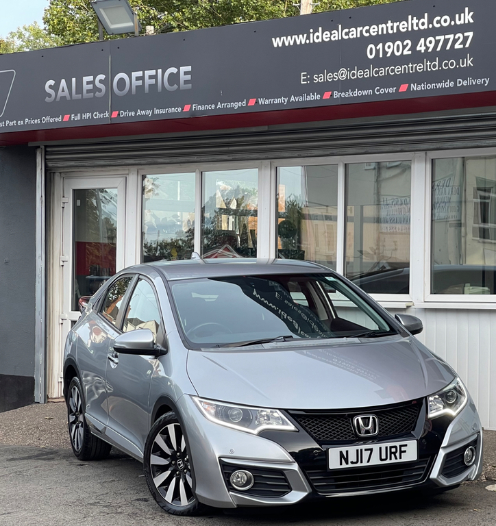 Honda Civic 1.4 I-vtec Se Plus Navi Hatchback Man Silver